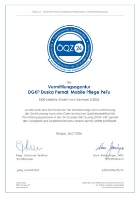 ÖQZ-Zertifizierung